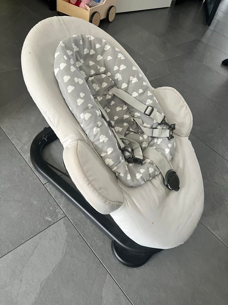 Stokke Steps Wipstoel / Bouncer met stoelbevestiging, Kinderen en Baby's, Wipstoeltjes, Gebruikt, Wipstoel, Met gordel(s) of riempje(s)