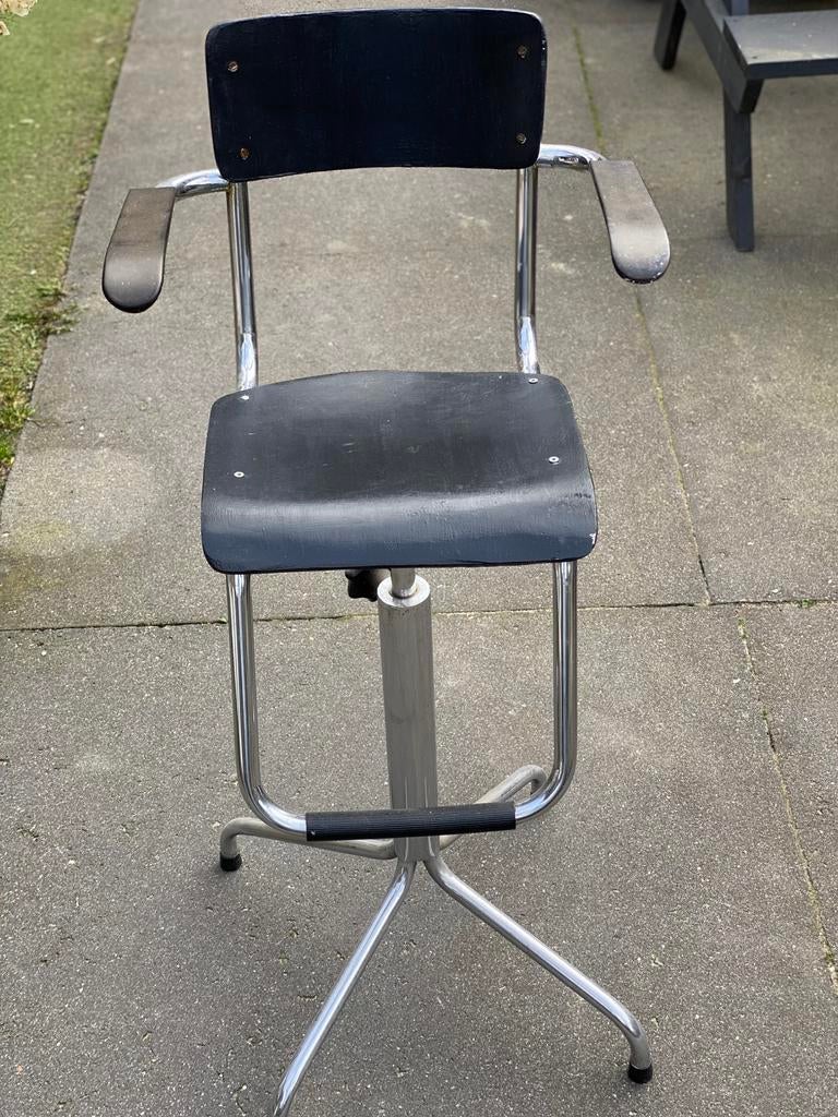 Kappers Kinderstoel, Ophalen, Gebruikt, Zwart