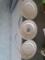 3 taart bordjes leuk bloemen printje, Dieren en Toebehoren, Ophalen