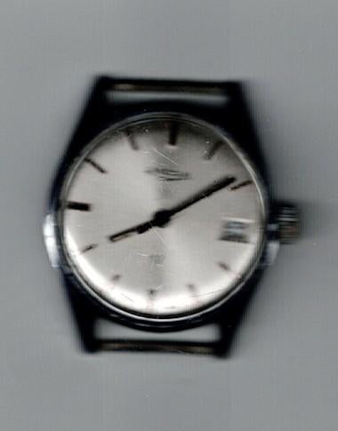 LINCOLN 17 met datum,  opwindbaar,  LOOPT NIET., Sieraden, Tassen en Uiterlijk, Horloges | Heren, Overige merken, Gebruikt, Staal
