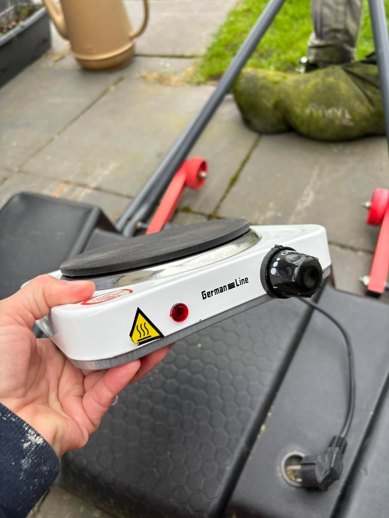 Elektrische kookplaat / éénpits kookplaat – German Line, Ophalen, ', 3 kookzones of minder, '