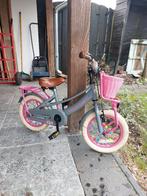 Kinderfiets meisje 14 inch, Fietsen en Brommers, Ophalen, Zijwieltjes, Gebruikt, Minder dan 16 inch