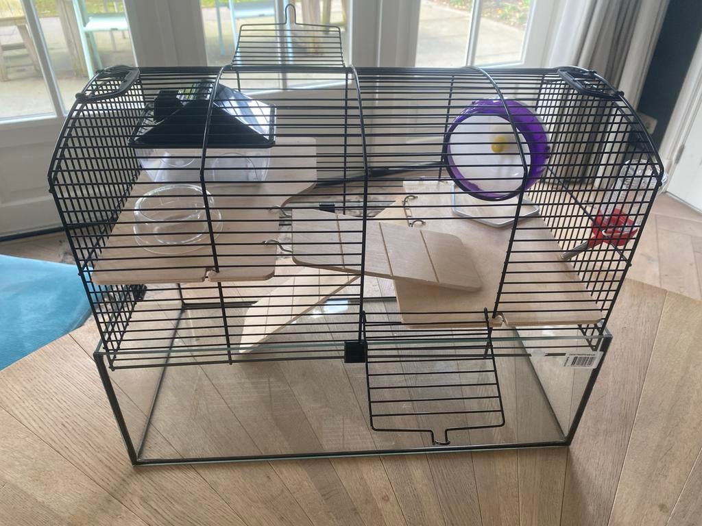 Hamsterhok, Minder dan 75 cm, Zo goed als nieuw, Ophalen, Minder dan 60 cm