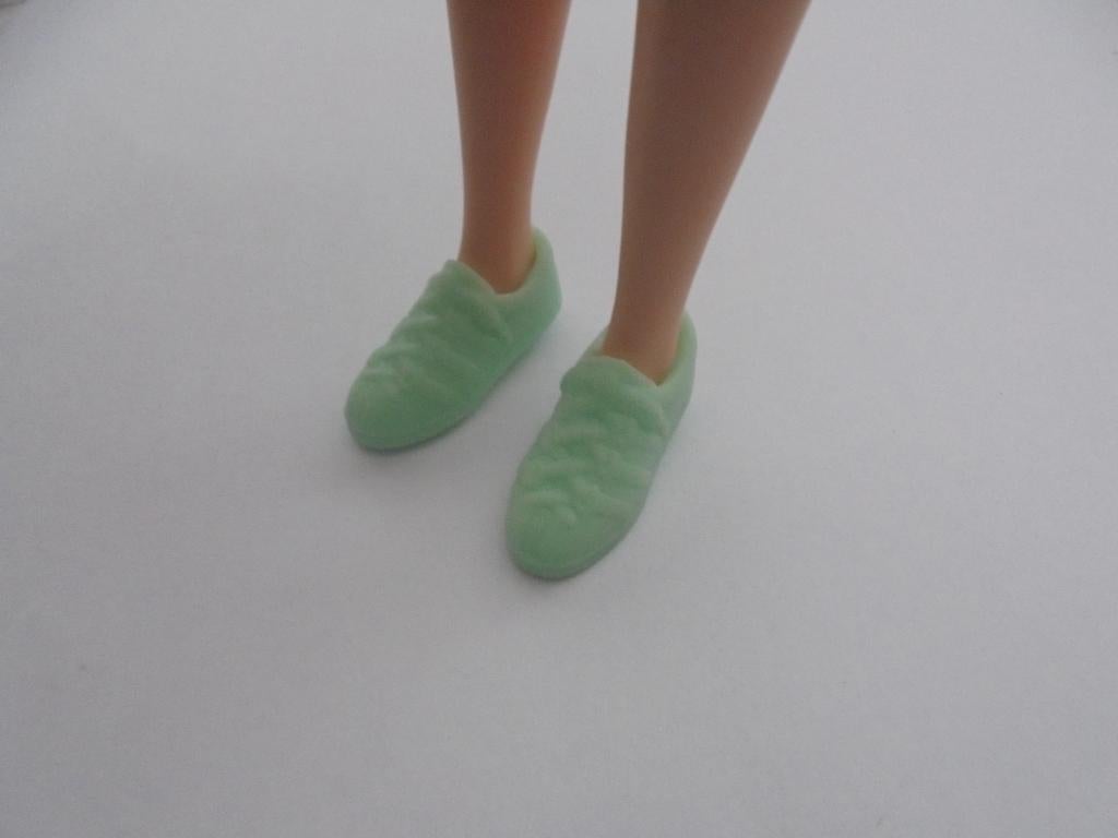 barbie Fashionistas schoenen groen nieuw, Ophalen of Verzenden, Nieuw, Barbie