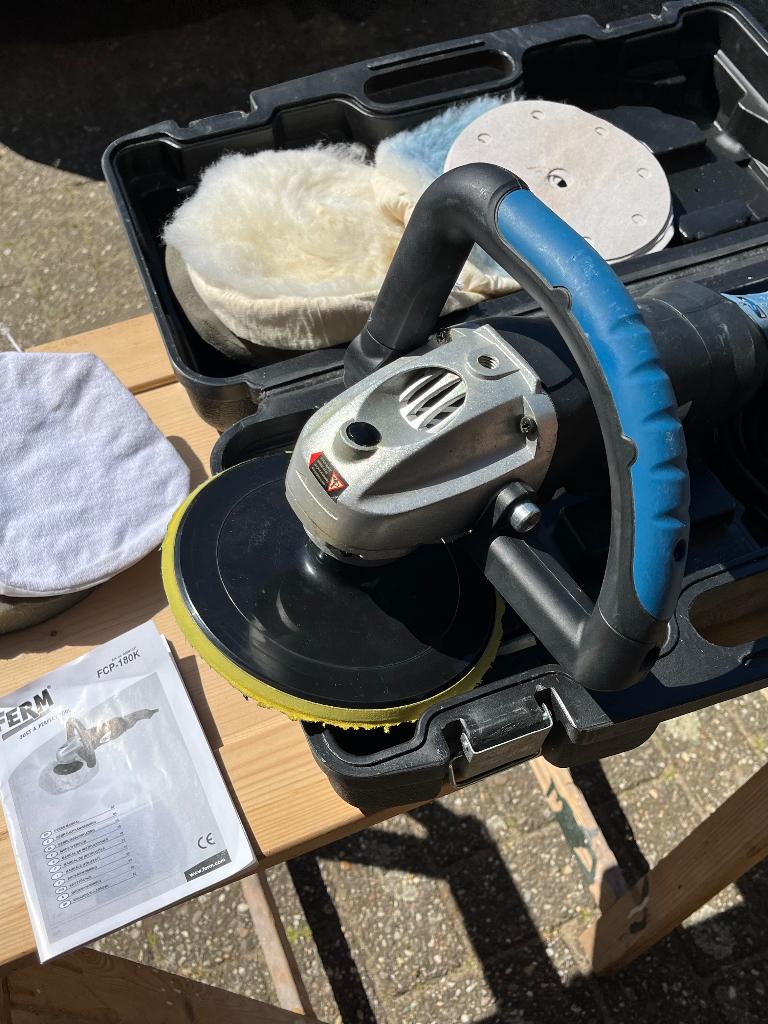 Polijsmachine Ferm Polijstmachine, Ophalen