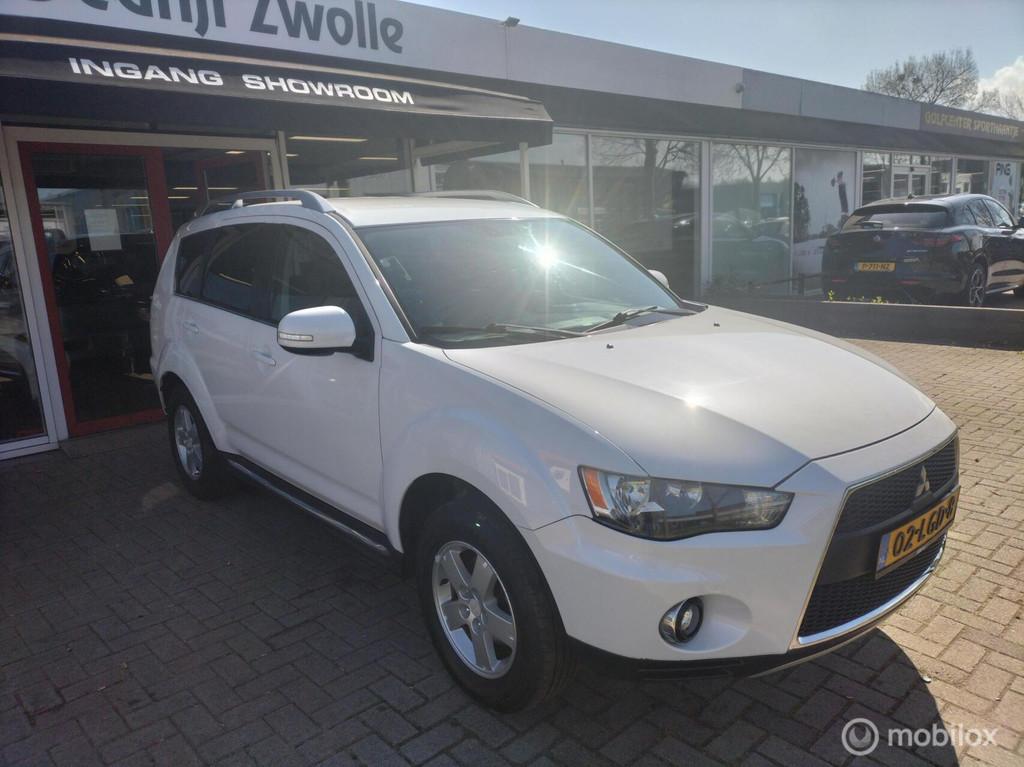 Mitsubishi Outlander 2.0 Intro Edit.|2010|NAVI|AIRCO|CRUISE, Auto's, 1998 cc, Stof, Zwart, 4 cilinders