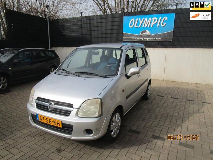 Opel Agila 1.2-16V Flexx cool +Airco +Nieuwe Apk, Auto's, Opel, Particulier, Te koop, Agila, ABS, Airbags, Airconditioning, Centrale vergrendeling