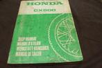 Honda CX500 1977 motorcycle shop manual handbuch CX 500, Motoren, Handleidingen en Instructieboekjes, Ophalen of Verzenden, Honda