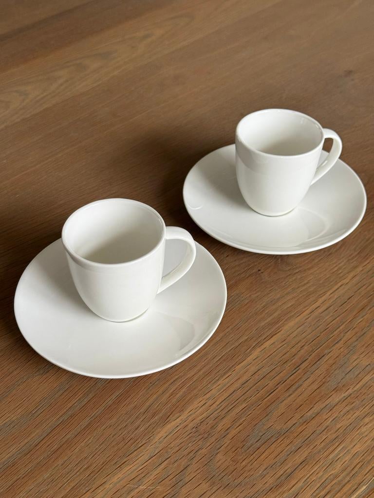 2 Mooie kop en schotels van VTwonen, Huis en Inrichting, Keuken | Servies, Ophalen of Verzenden, Zo goed als nieuw, Overige stijlen