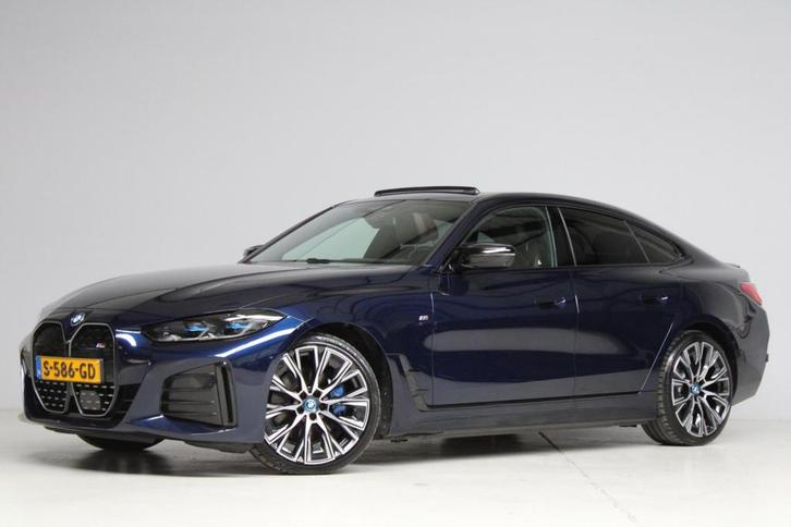 BMW I4 M50 M-sport | schuifkanteldak | adap. cruise | head-u, Auto's, BMW, Bedrijf, Te koop, i4, 360° camera, 4x4, ABS, Achteruitrijcamera