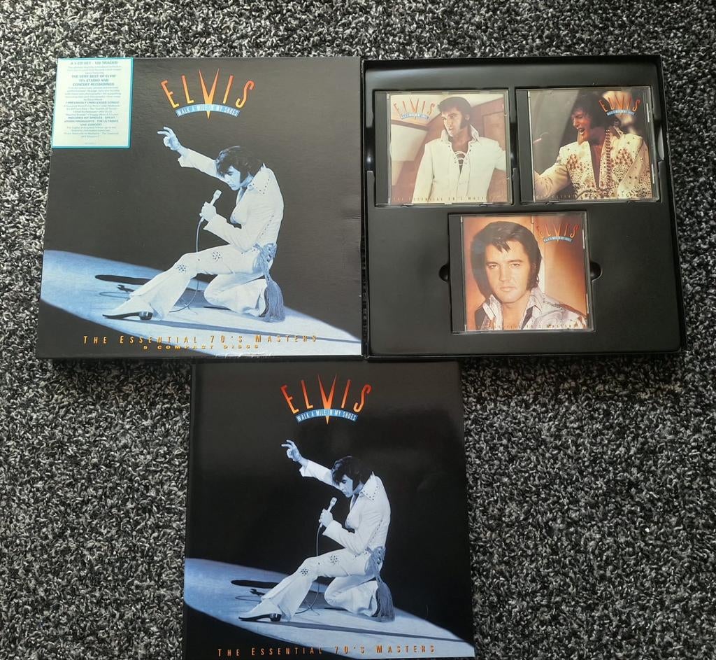 Elvis the 70's masters 5 cd box, Verzenden, Zo goed als nieuw