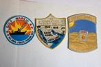 3x golf oorlog desert shield patch amerika USMC navy, Ophalen of Verzenden, Landmacht, Amerika, Embleem of Badge