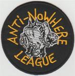 Anti-Nowhere League stoffen opstrijk patch embleem, Ophalen of Verzenden, Nieuw, Kleding