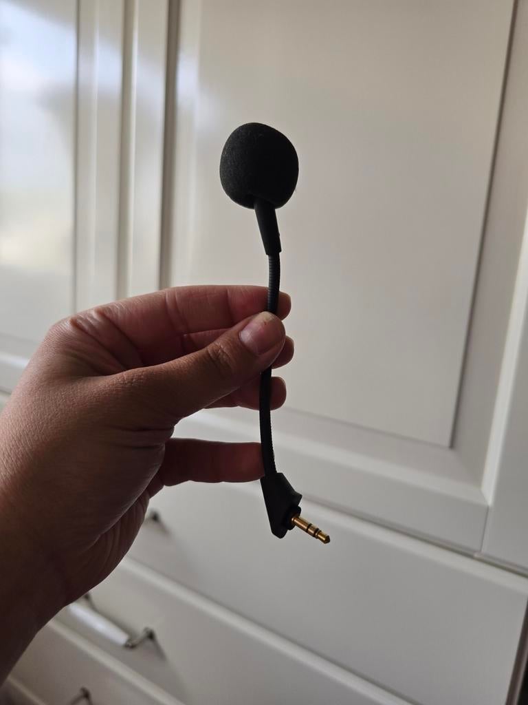 Miniatuur microfoon met 3.5mm jack, Muziek en Instrumenten, Ophalen of Verzenden, Zo goed als nieuw, Overige typen