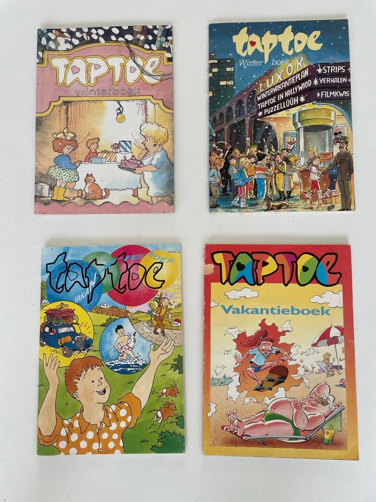 4 Taptoe boeken, Boeken, Kinderboeken | Jeugd | 10 tot 12 jaar, Ophalen of Verzenden, Gelezen