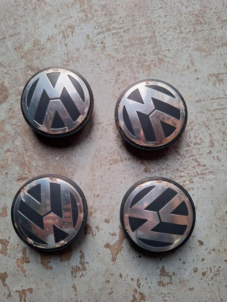 Set van 4 originele VW naafdoppen 3B7 601 171, Auto diversen, Wieldoppen, Gebruikt, Ophalen of Verzenden
