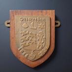 Quistreham Normandië herinnering schild 1944, Ophalen