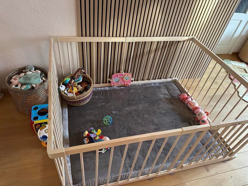 Houten grondbox - Zo goed als nieuw 160x120, Ophalen, Zo goed als nieuw, Rechthoekig