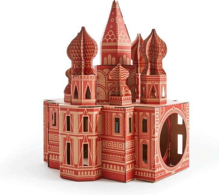 Kattenkasteel Kremlin, Dieren en Toebehoren, Katten-accessoires, Zo goed als nieuw, Ophalen