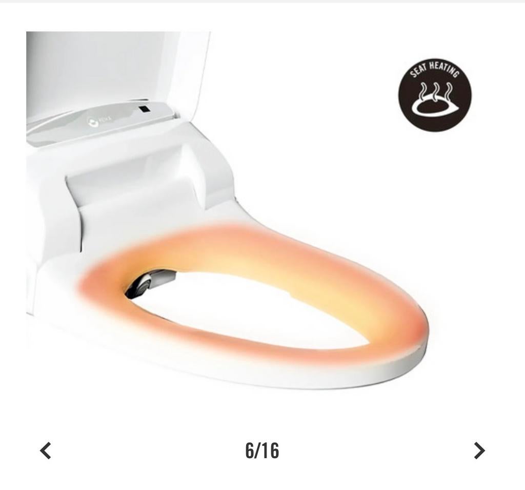 Automatische WC Douche met Verwarmde Bril en Massage - Nieuw, Ophalen, Nieuw, Toilet