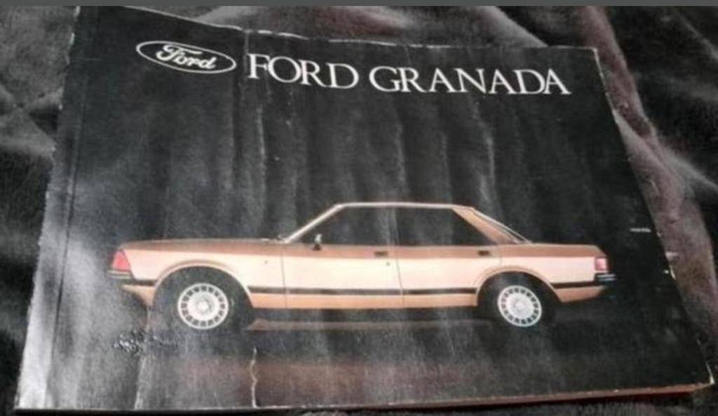 FORD GRANADA MK2 handleiding Nederlandstalig, Ophalen of Verzenden
