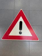 verkeersbord RVV J39 Let op gevaar, Ophalen, Gebruikt