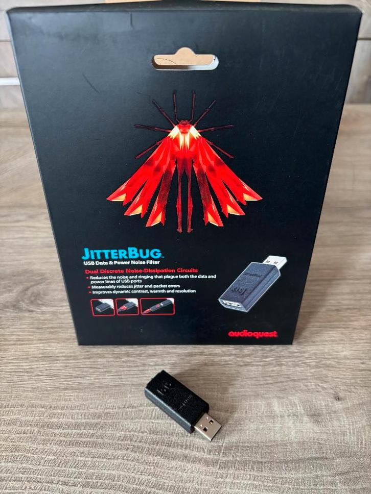 Audioquest Jitterbug, Audio, Tv en Foto, Audiokabels en Televisiekabels, Zo goed als nieuw, Overige kabels, Minder dan 2 meter