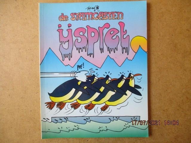 adv5153 stamgasten ijspret, Eén stripboek, Ophalen, Gelezen