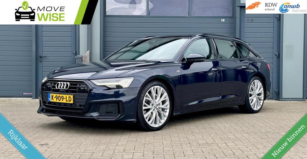 Audi A6 Avant 55 TDI 350pk 6 Cil. quattro| S LINE | NIEUWE M, Auto's, Audi, Automaat, Gebruikt, Blauw, Diesel