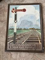 Delftse porseleinen cloisonné-tegel WOII-SERIE, Ophalen of Verzenden