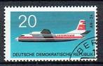 DDR 1969 Vliegtuig, Verzenden, Gestempeld, Vliegtuigen