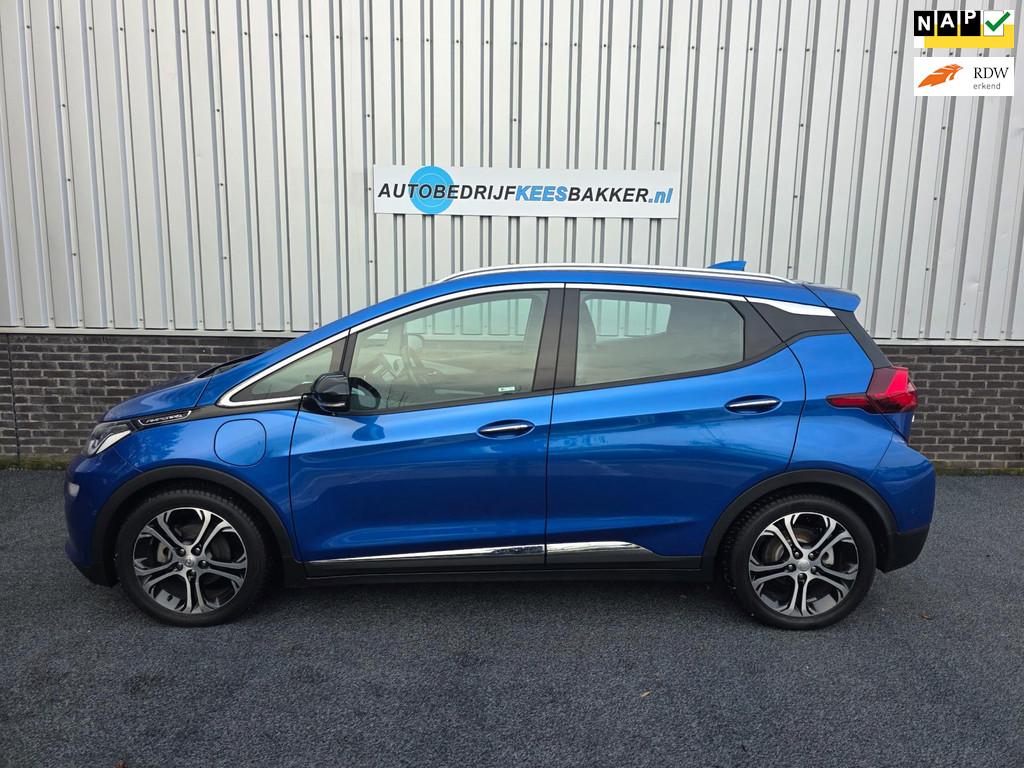 Opel Ampera-e Business executive 60 kWh | Leer | Stoel en St, Auto's, Opel, 163 min, Gebruikt, LED verlichting, Blauw