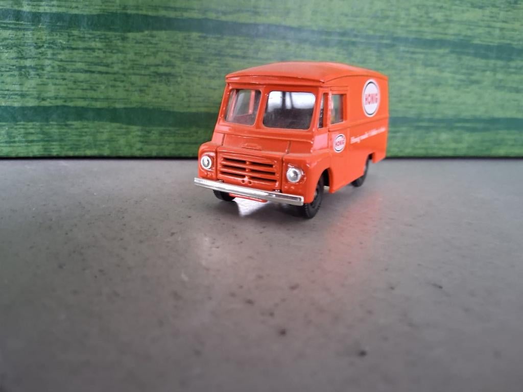 Honig Bestelwagen Modelauto - Oranje, Overige merken, 1:50 of kleiner, Ophalen of Verzenden, Zo goed als nieuw