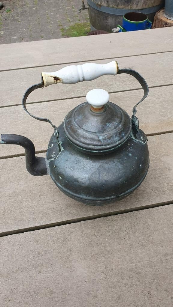 Vintage theepot opknapper, Antiek en Kunst, Ophalen of Verzenden