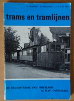TRAMS EN TRAMLIJNEN - Friesland en Overijssel, Ophalen of Verzenden, Gebruikt, Tram, Boek of Tijdschrift