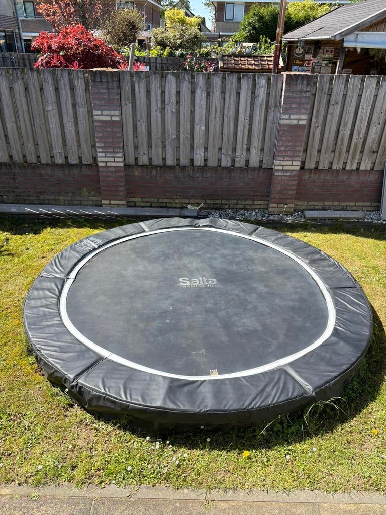 Salta trampoline Ø 305 cm – in goede staat, Kinderen en Baby's, Speelgoed | Buiten | Trampolines, Ophalen, Gebruikt