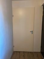 GRATIS: Opdekdeur wit; 93 x 211,5 cm, Ophalen, Gebruikt, 80 tot 100 cm, Binnendeur