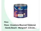 Sandy beach flexa muurverf, Ophalen of Verzenden, Zo goed als nieuw