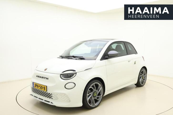 Fiat 500 Abarth 42 kWh | Sportief | Panoramadak | Keyless |, Auto's, Fiat, Bedrijf, Te koop, ABS, Airbags, Airconditioning, Alarm
