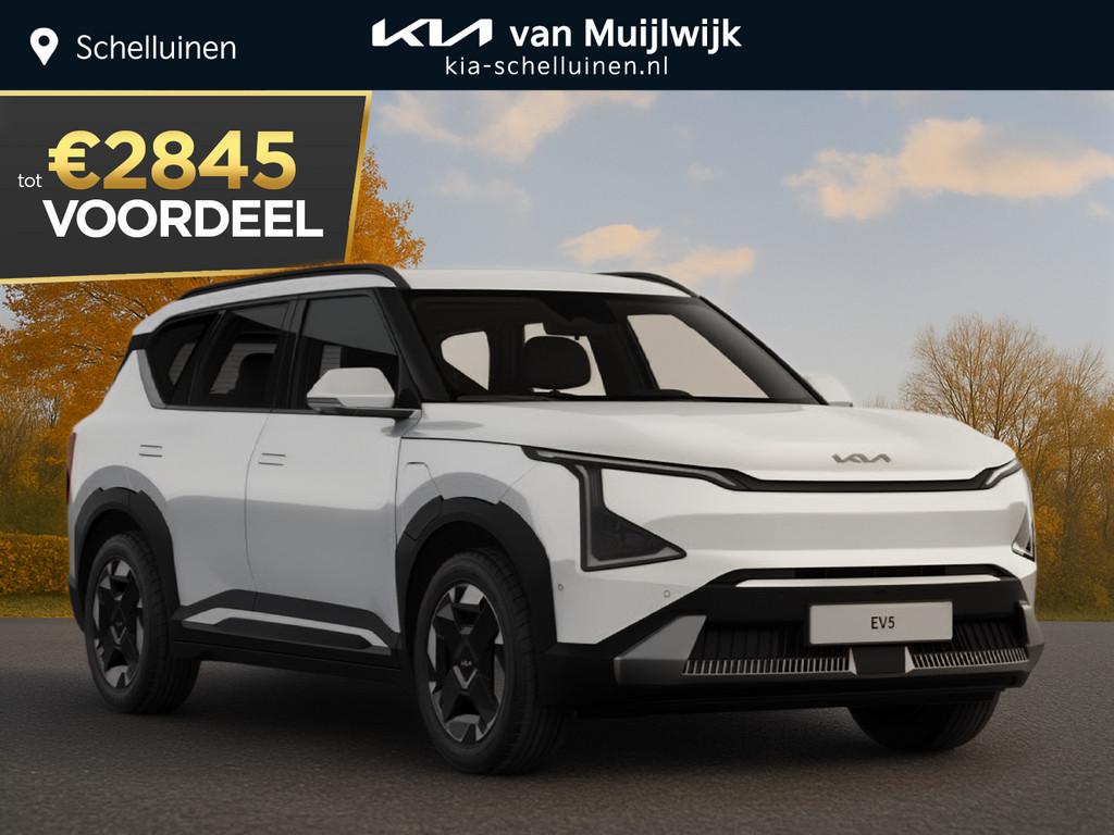 Kia EV5 Air 81.4 kWh Nu €3.000,- voordeel! Nu tijdelijk ex, Auto's, Kia, 81 kWh, Stof, 510 min, 1969 kg