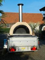 Echte hout-gestookte pizzaoven HUREN, Ophalen of Verzenden, Gebruikt