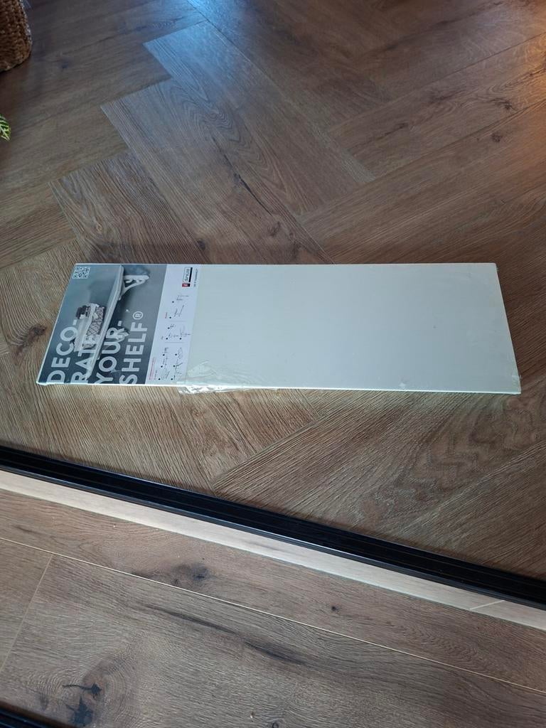 Duraline plank wit nieuw in verpakking, Huis en Inrichting, Woonaccessoires | Wandplanken en Boekenplanken, Ophalen, Nieuw