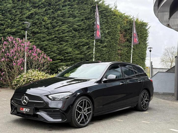 Mercedes-Benz C300e AMG PANO|HuD|360|Memory, Auto's, Mercedes-Benz, Bedrijf, Te koop, C-Klasse, 360° camera, ABS, Achteruitrijcamera
