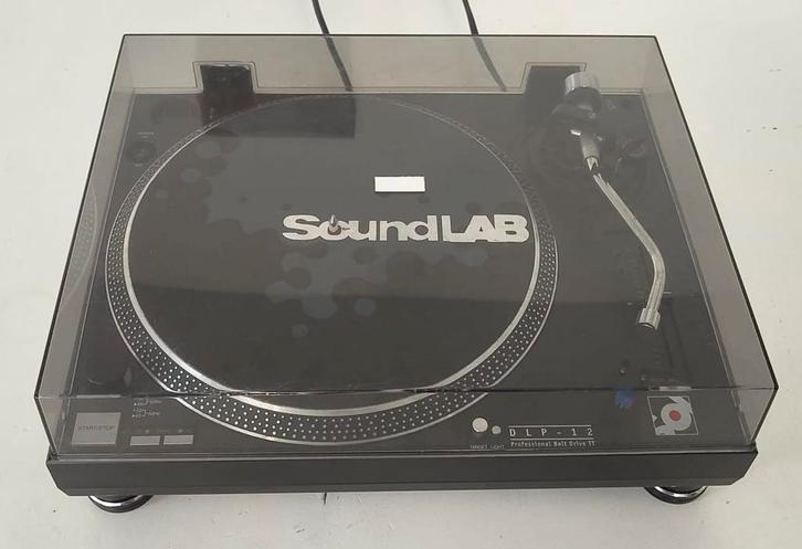 Soundlab DLP-12 Professional Belt Drive Turntable, Audio, Tv en Foto, Platenspelers, Zo goed als nieuw, Platenspeler, Overige merken