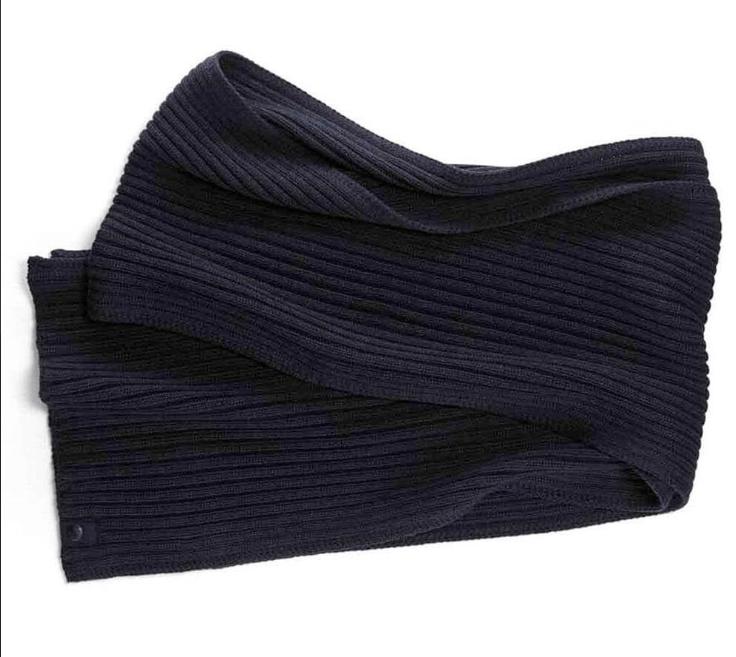 Sjaal wol donker blauw heren origineel BMW 80162454625 24546, -, -, Nieuw, Ophalen of Verzenden