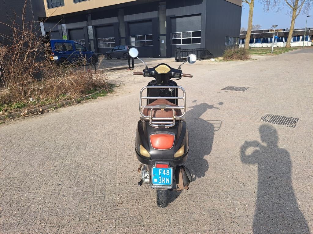 La Souris Vespelini snorscooter - Zwart, Ophalen, Gebruikt, Benzine, Overige merken