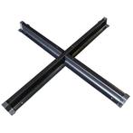 Parasol kruisvoetsets (1 nieuw, 1 gebruikt), Ophalen, Zo goed als nieuw, 1 tot 2 meter, Parasolvoet