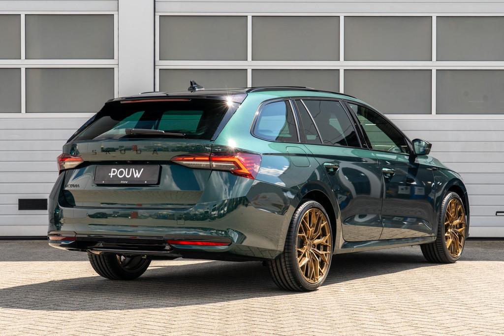 Skoda Octavia Combi 1.5 TSI 150pk DSG MHEV Sportline Busines, Auto's, Skoda, 12 maanden, Stof, 1498 cc, Origineel Nederlands