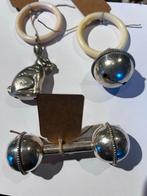 Verzilverde rammelaars, Ophalen, Zilver