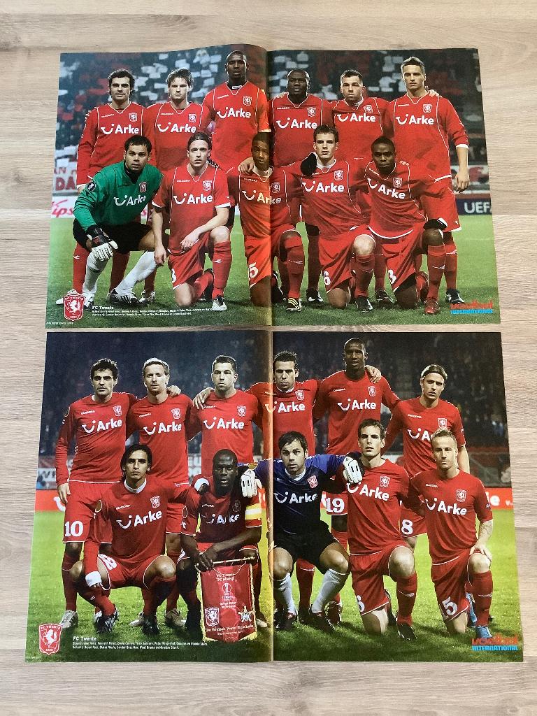 Posters FC Twente Jaren 2000, Ophalen of Verzenden, Zo goed als nieuw, F.C. Twente, Poster, Plaatje of Sticker